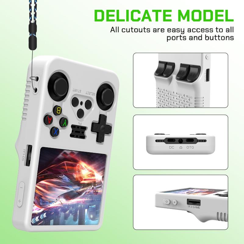Retro Handheld Game Console R36S - Silikon-Schutzhülle für die R36S Handheld-Spielkonsole 360