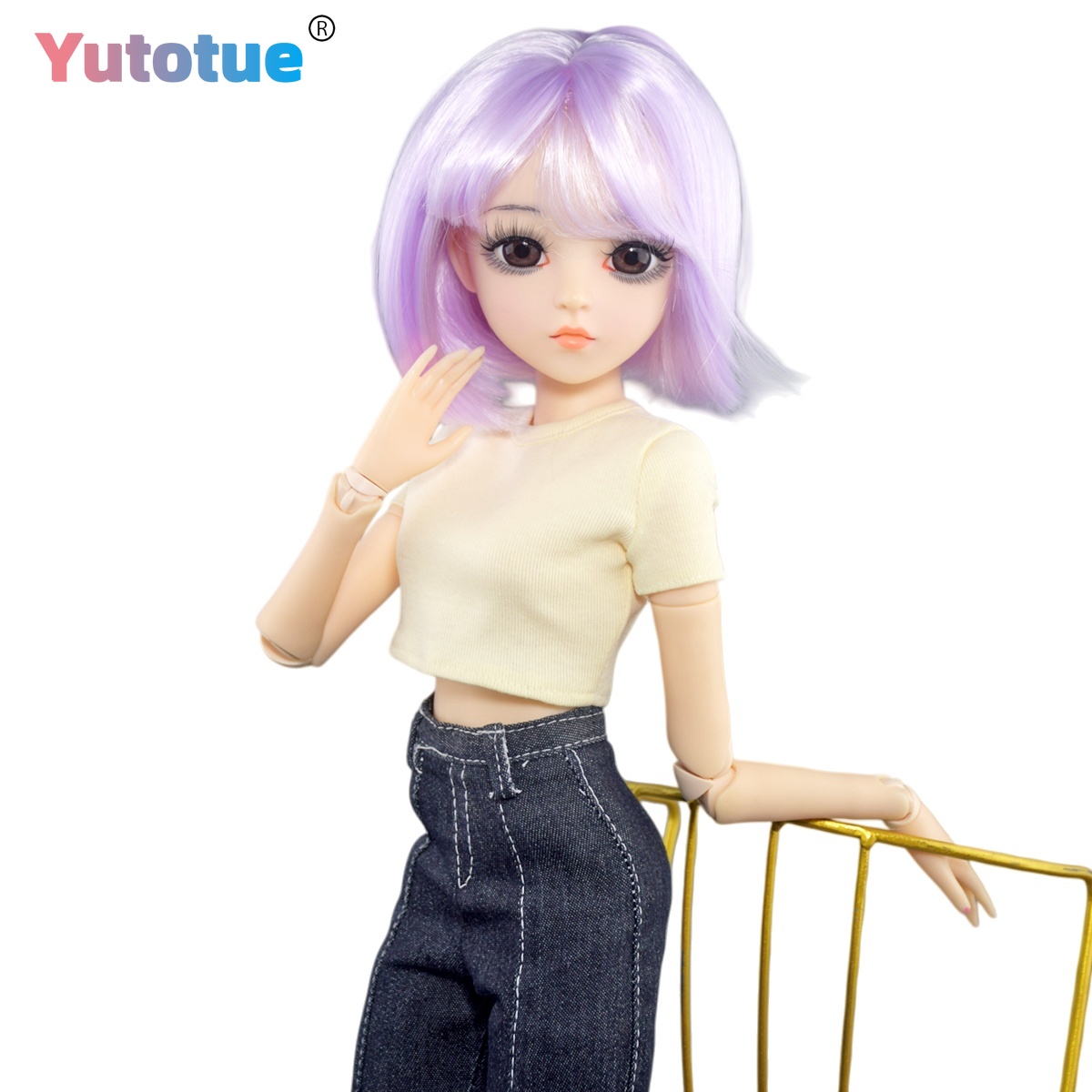 Bjd Doll 1 6 Full Set With Clothes - YUTOTUE 60 cm Höhe Mädchen Puppe
