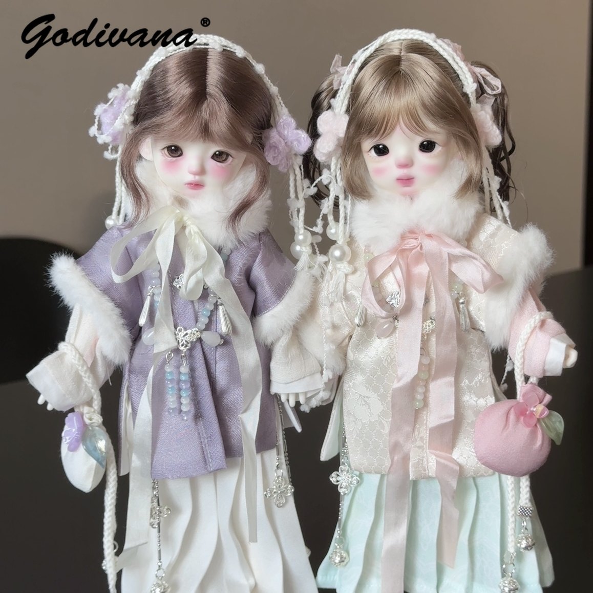 Bjd Doll 1 6 Full Set With Clothes - 1/6 BJD Puppenkleidung, traditionelles Ming-Hanfu-Set, Jacke