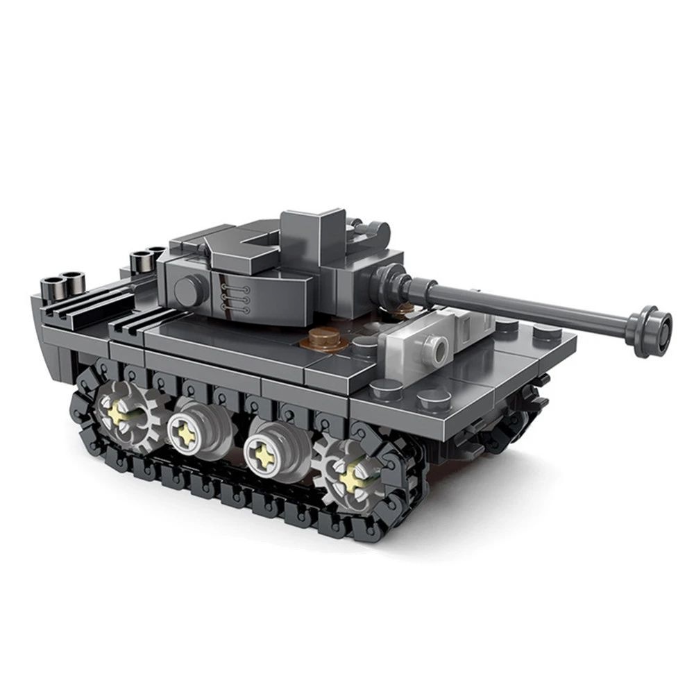 Lego Compatible Military Tank - Weltkriegs-Armee Militärsoldaten SAWT-Soldaten Der Königstiger Schwerer
