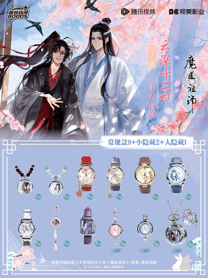 Anime Action Figure Blind Box - Mdzs Acg Goods The Untamed Uhr