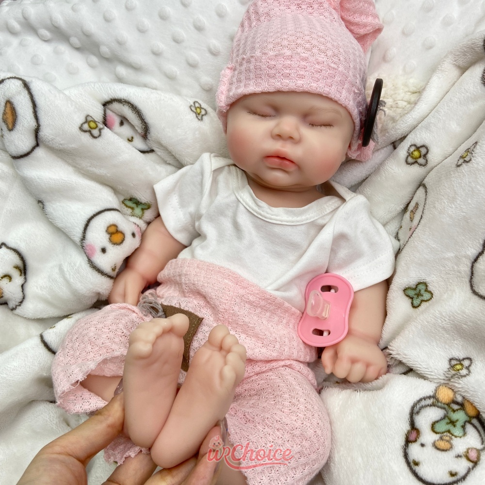 Chubby 47cm Silikon-Reborn-Pup – Reborn Baby Doll Silicone Realistic Bewertung und Preis