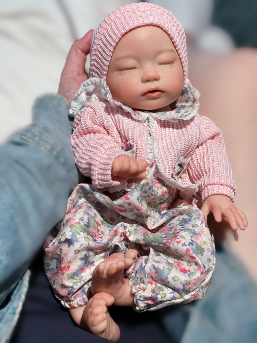 13,7 Zoll 35 cm Ganzkörper wei – Reborn Baby Doll Silicone Realistic Bewertung und Preis
