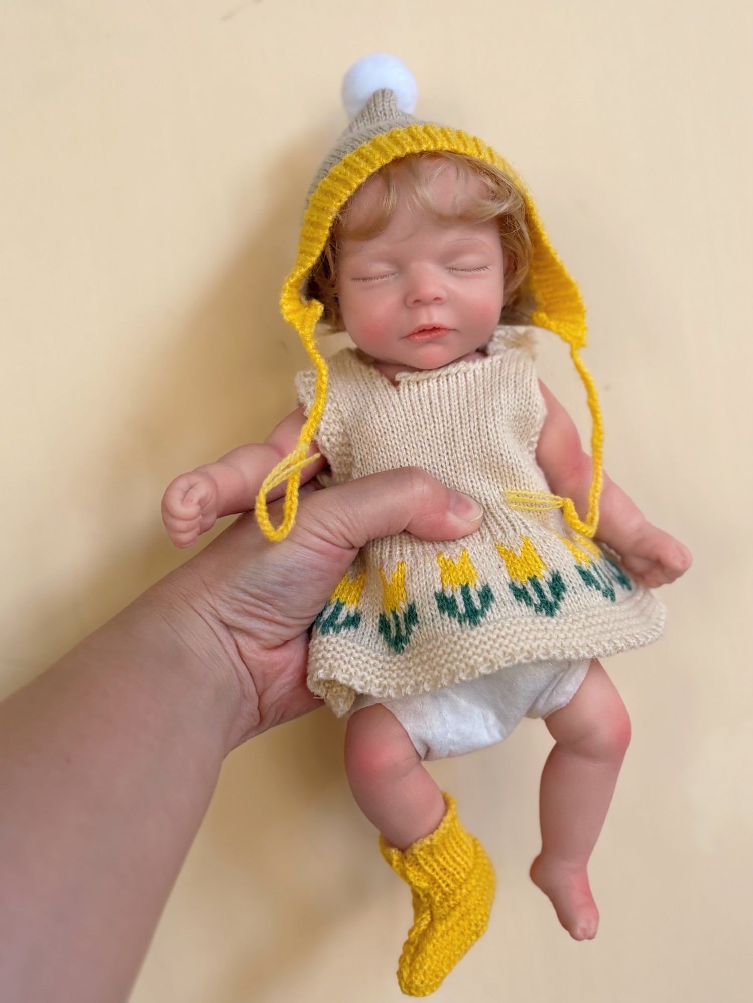 1 PC 10 zoll Offenen Mund Rebo – Reborn Baby Doll Silicone Realistic Bewertung und Preis