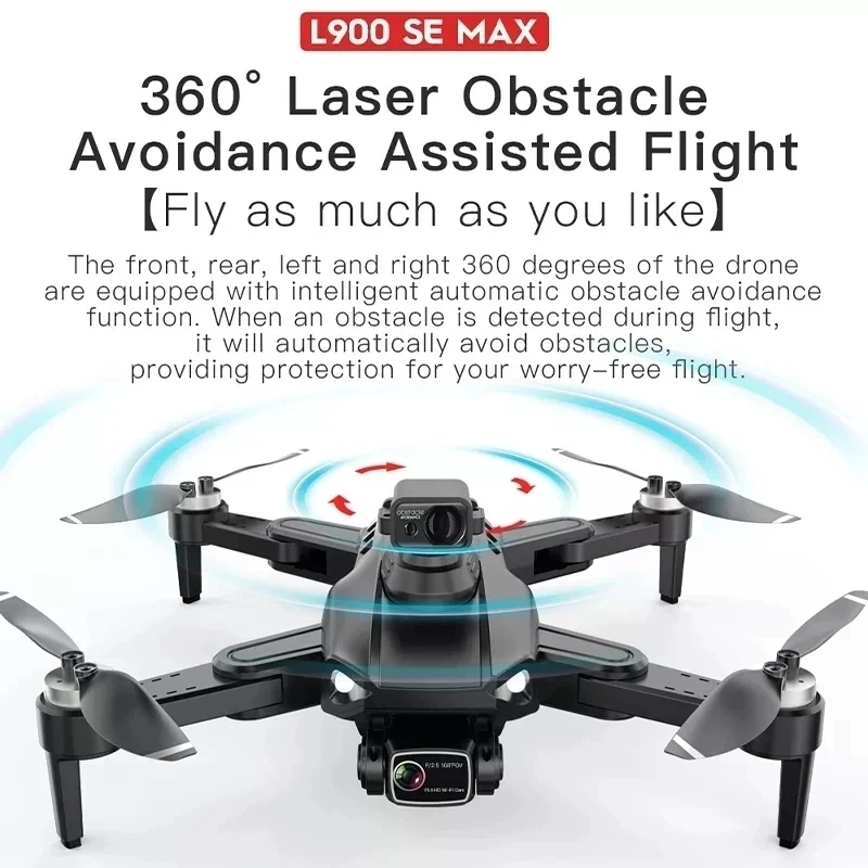L900 Pro SE MAX GPS-Drohne 4K  – Fpv Brushless Rc Drone 4K Bewertung und Preis