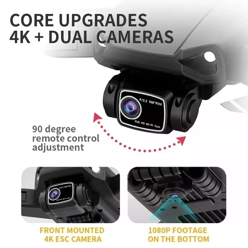 L900 Pro SE MAX GPS-Drohne 4K  – Fpv Brushless Rc Drone 4K Bewertung und Preis