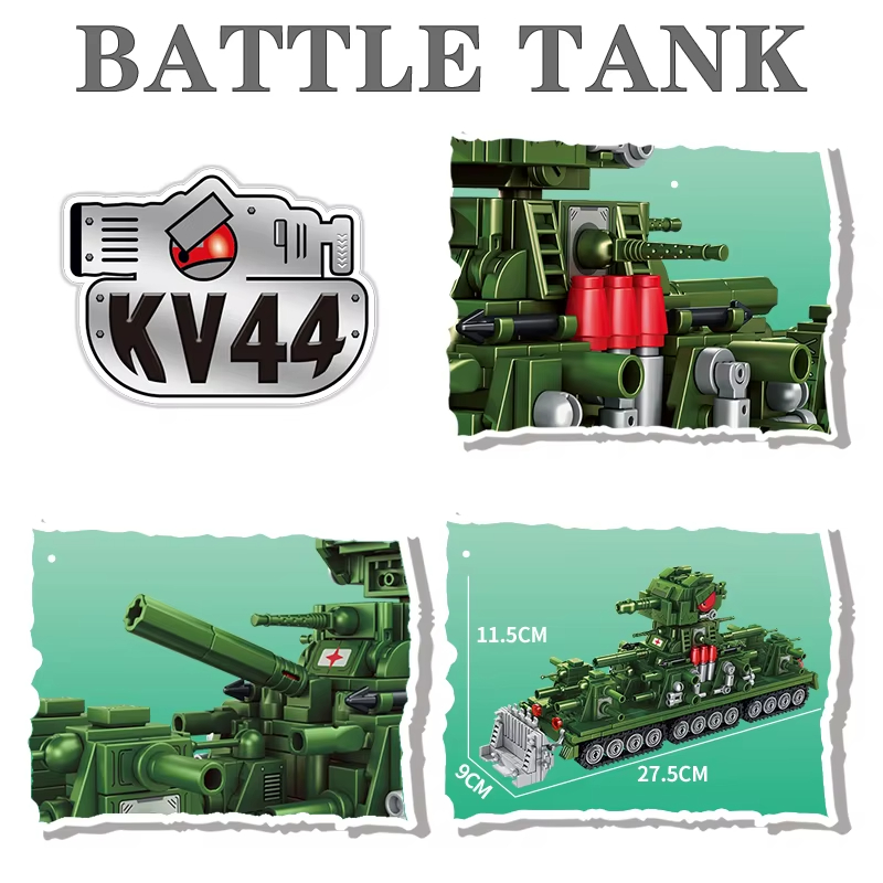 Panzerwelt-Cartoon-Modell, Bau – Lego Compatible Military Tank Bewertung und Preis