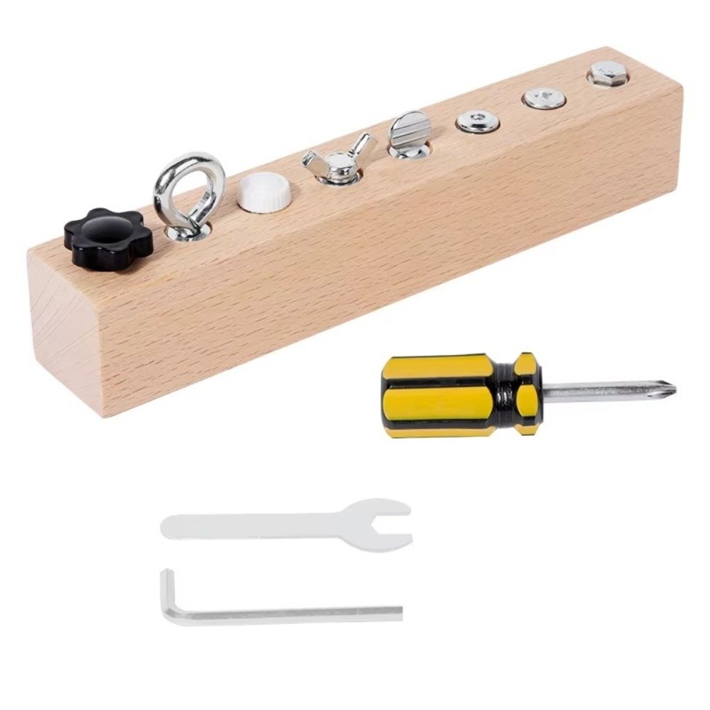 Neues tragbares Montessori-Sch – Montessori Wooden Busy Board Toddler Bewertung und Preis