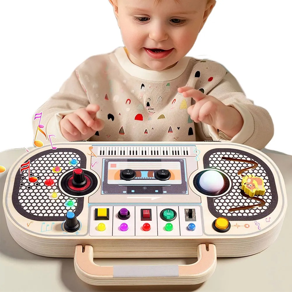 Montessori Kleinkind Spielzeug – Montessori Wooden Busy Board Toddler Bewertung und Preis