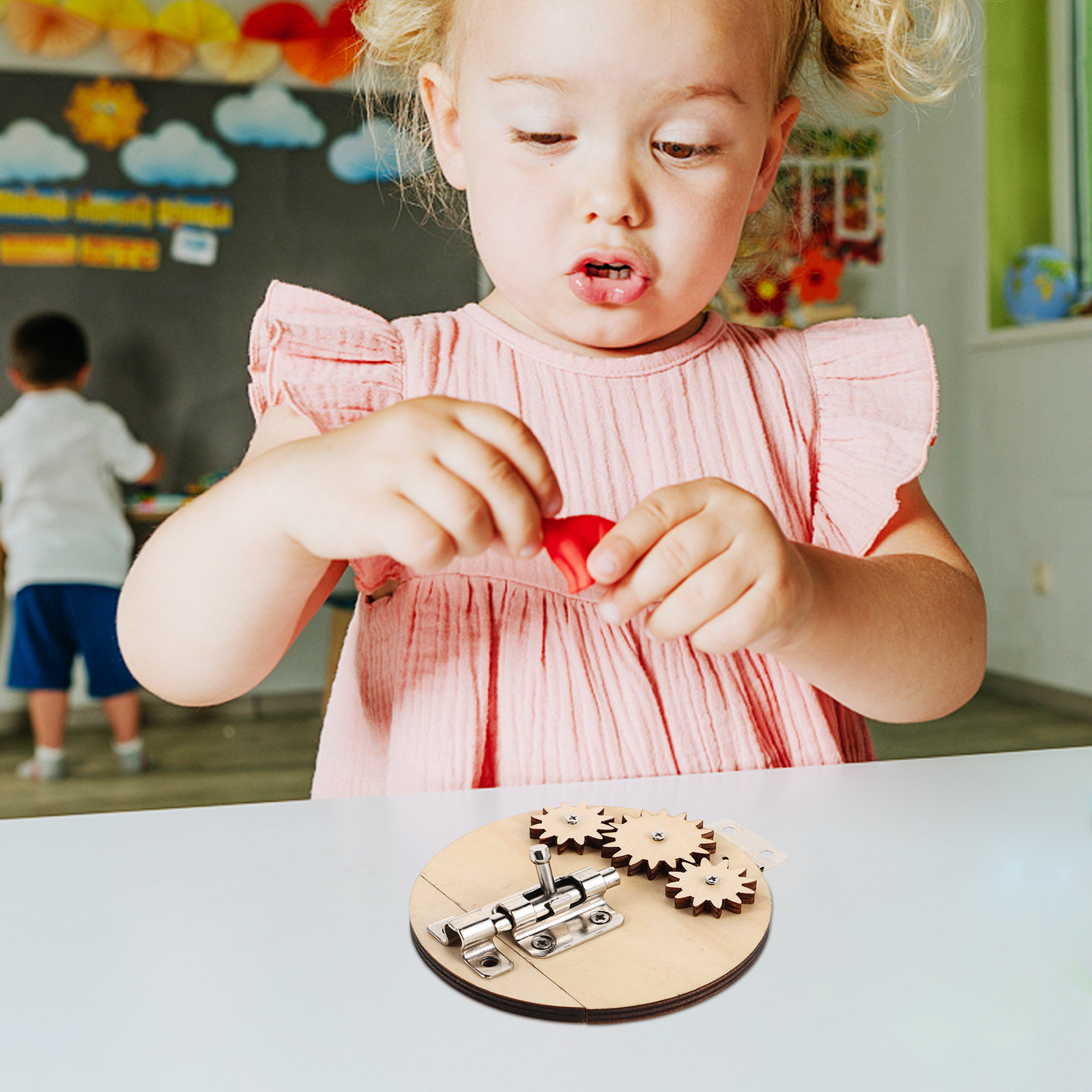 6-teiliges Montessori Früherzi – Montessori Wooden Busy Board Toddler Bewertung und Preis