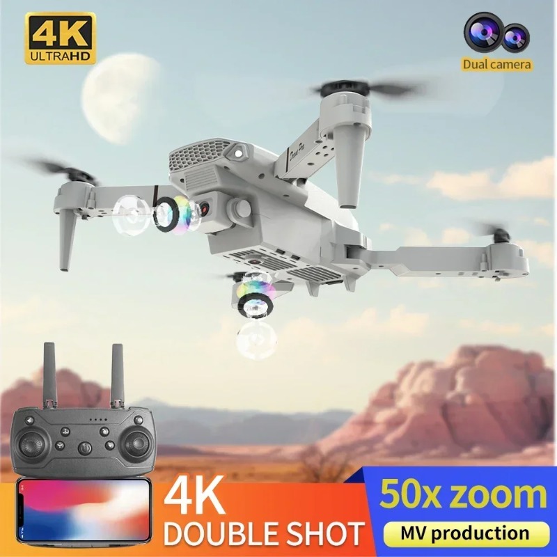 E88 Mini-Drohne mit 4K HD-Kame – Fpv Brushless Rc Drone 4K Bewertung und Preis