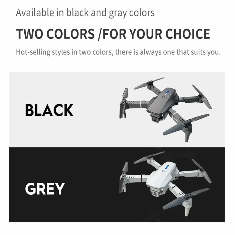 E88 Mini-Drohne mit 4K HD-Kame – Fpv Brushless Rc Drone 4K Bewertung und Preis