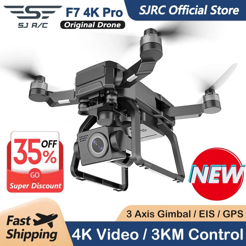 SJRC F7 4K PRO Kamera Drohne G – Fpv Brushless Rc Drone 4K Bewertung und Preis