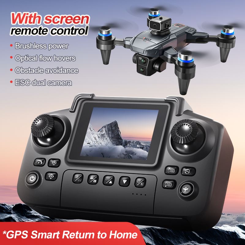 GPS RC Drohne mit Bildschirm 4 – Fpv Brushless Rc Drone 4K Bewertung und Preis