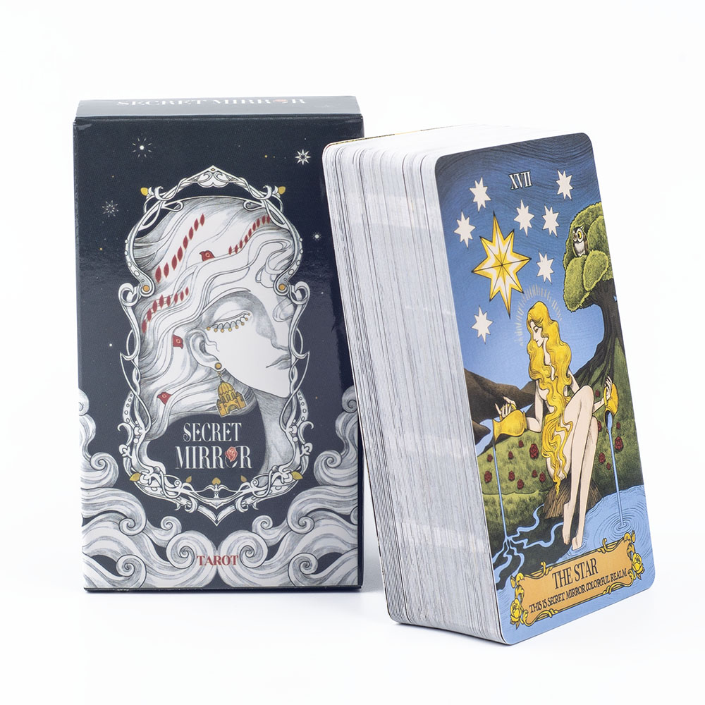 Secret Mirror Tarotkarten 10,3 – Tarot Cards Deck With Guidebook Bewertung und Preis