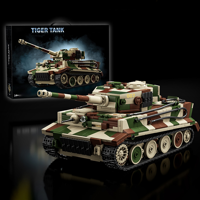 1:28 Deutscher Tiger-Panzer Ba – Lego Compatible Military Tank Bewertung und Preis