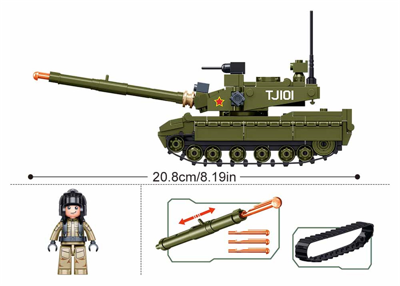 Sluban 183PCS Armee Kampfpanze – Lego Compatible Military Tank Bewertung und Preis