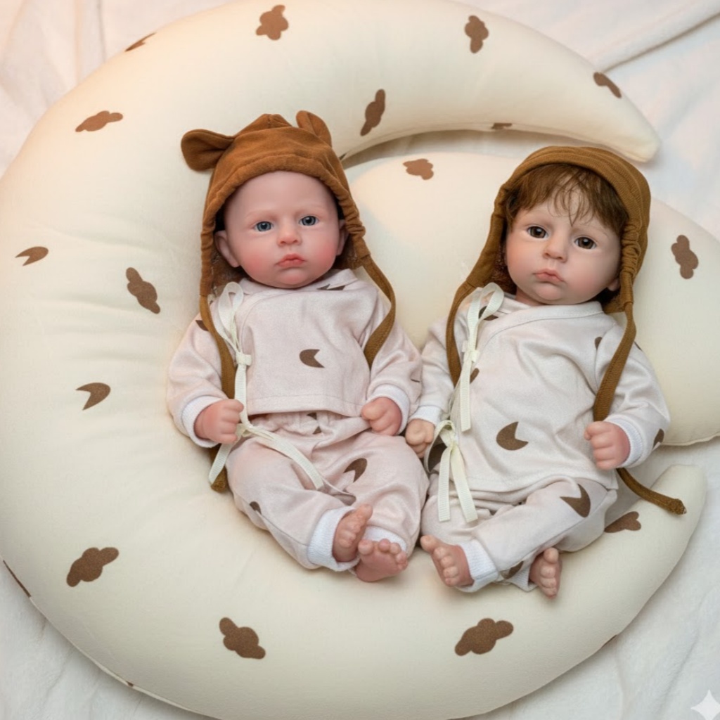 AnjoDoll 33CM Bemalte/Unbemalt – Reborn Baby Doll Silicone Realistic Bewertung und Preis